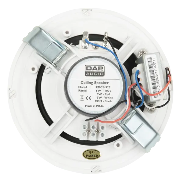 DAP DAP | EDCS-526 | Haut-parleur passif de 5" pour plafond