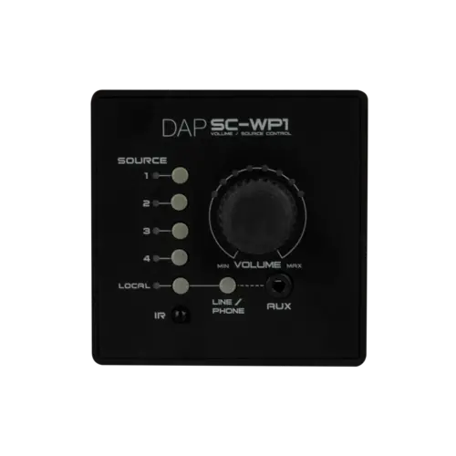 DAP DAP | SC-WP1 | Wall panel remote control for SC-5.2 Source Control