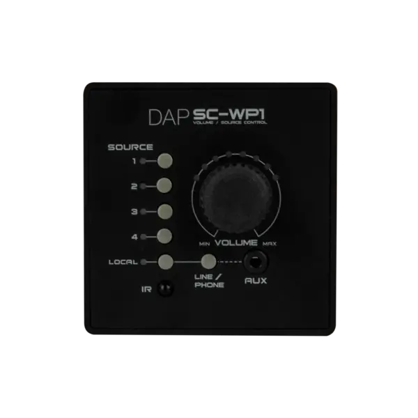 DAP DAP | SC-WP1 | Télécommande murale pour SC-5.2 Source Control