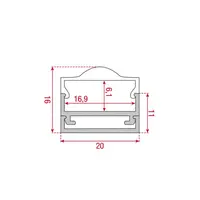 Artecta Artecta | A9930312 | Profile Pro 12 Surface | Lengte: 2m