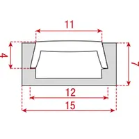 Artecta Artecta | A9930030 | Profile 15 Surface | Lengte: 2m