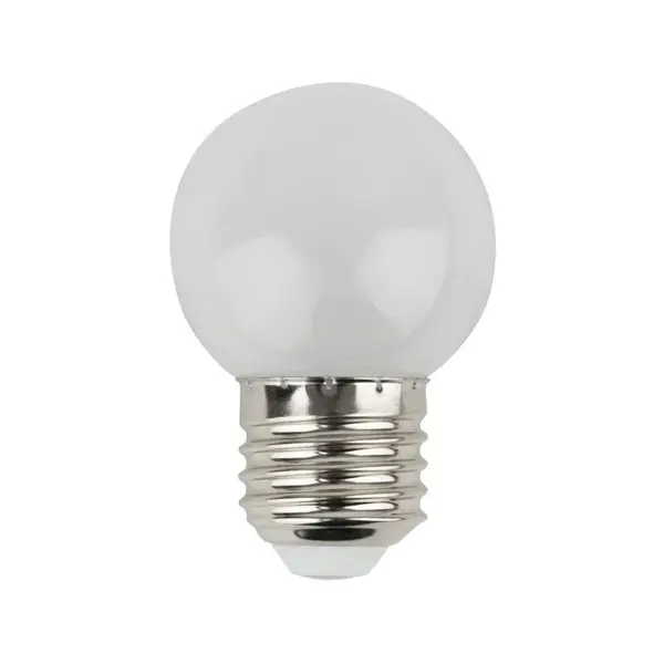 Showgear Showgear | E324007 | G45 LED Bulb E27 | 1 W - warm white - non-dimmable - frosted cover
