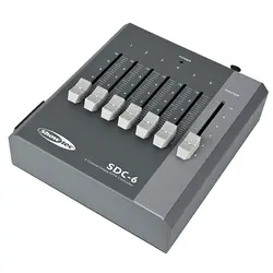 Showtec | 50723 | SDC-6 | 6-kanaals DMX-controller