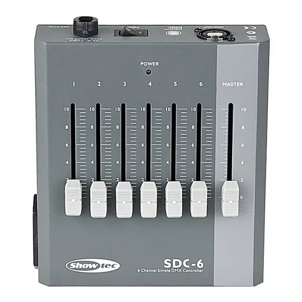 Showtec Showtec | 50723 | SDC-6 | 6-kanaals DMX-controller
