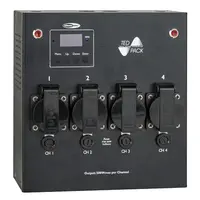 Showtec | 50446 | TED Pack | 4-Kanaals dimmer pack