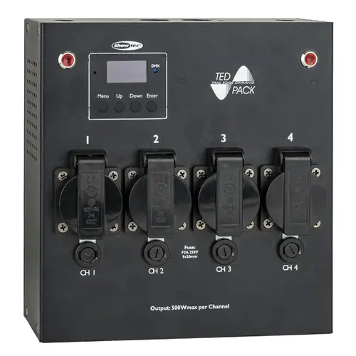 Showtec Showtec | 50446 | TED Pack | 4-Channel Dimmer Pack
