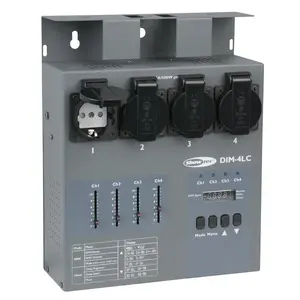 Showtec Showtec | 50443 | DIM-4LC | 4-Channel Dimmer Pack with local control - 3 A per channel