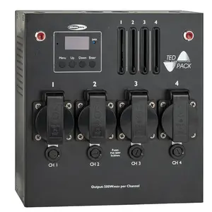 Showtec Showtec | 50447 | TED Pack LC | 4-Channel Dimmer Pack with local control