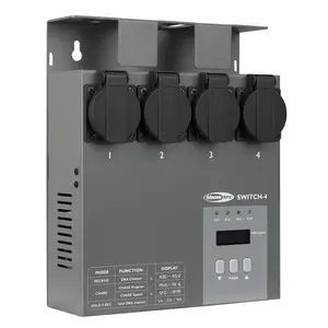 Showtec Showtec | 50357 | MultiSwitch | DMX-512 4-kanaals schakelpack