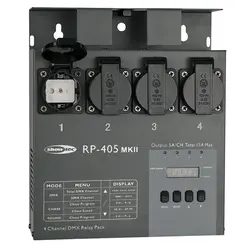 Showtec Showtec | 50753 | RP-405 MKII | Relay Pack Showtec | 50753 | RP-405 MKII | Relay Pack