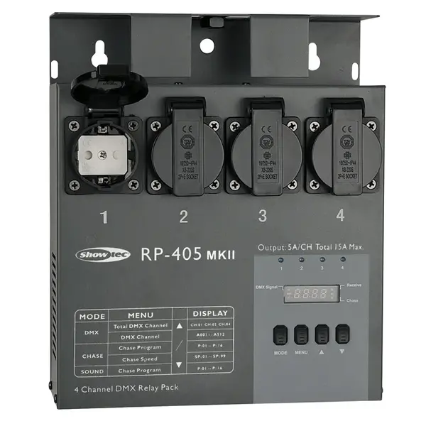 Showtec Showtec | 50753 | RP-405 MKII | Relay Pack
