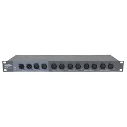 Showtec Showtec | 50780 | DB-1-4 | DMX Booster avec 4 canaux et connecteurs XLR 3 et 5 broches Showtec | 50780 | DB-1-4 | DMX Booster avec 4 canaux et connecteurs XLR 3 et 5 broches
