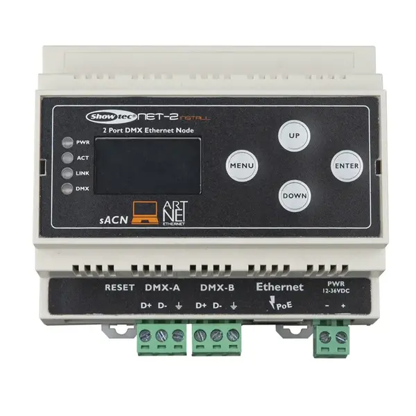Showtec Showtec | 50816 | NET-2 Install | Rail Din