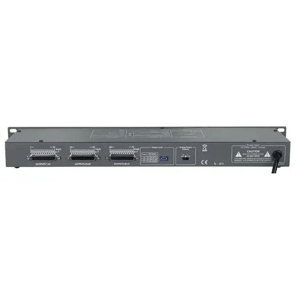 Showtec Showtec | 50348 | Multi Exchanger | DMX512 to 72-channel ANALOGUE output