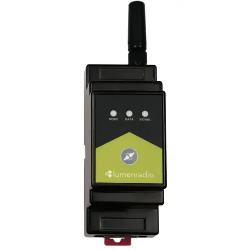 Lumenradio Lumenradio | 51510 | Galileo RX | Single Universe DIN rail W-DMX Receiver with Bluetooth