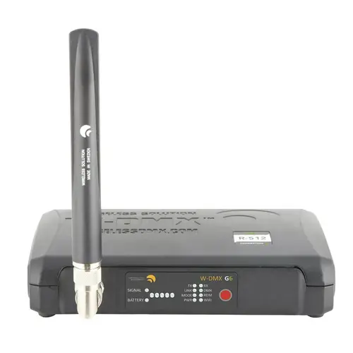 Wireless solution Wireless solution | 52000 | BlackBox R-512 G6 Receiver | Récepteur sans fil DMX, ArtNet et Streaming ACN