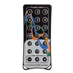 Showtec | 50053 | Quick DMX IR Remote | Télécommande en option pour Rack 1024