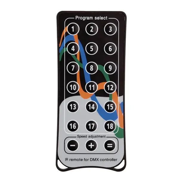 Showtec Showtec | 50053 | Quick DMX IR Remote | Optional Remote for Rack 1024