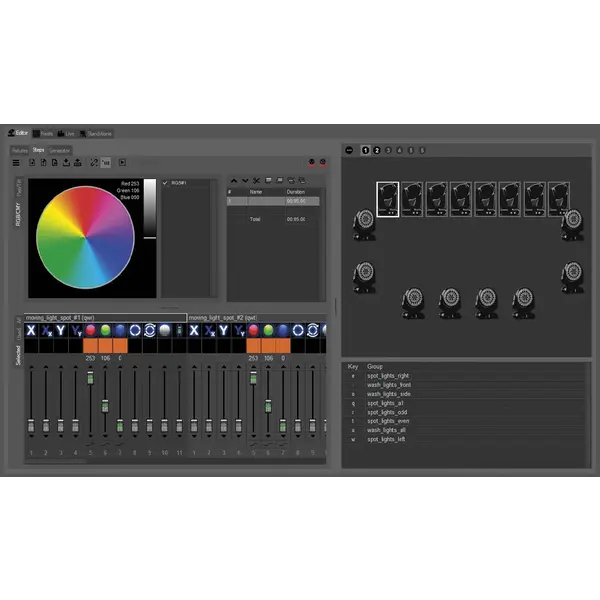 Showtec Showtec | 50053 | Quick DMX IR Remote | Optional Remote for Rack 1024