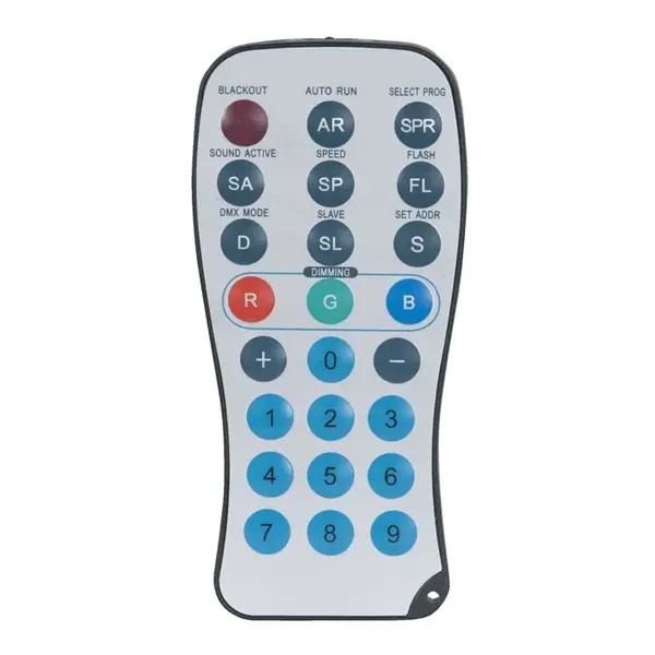 Showtec Showtec | 42704 | IR Controller for Cameleon / Carlow RGB Series | Infrarode afstandsbediening