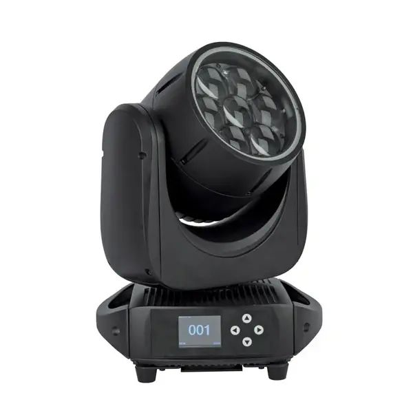 Showtec Showtec | 40106 | Polar Wash 740 | Lyre Wash à 7 spots LED RGBL de 40 W, IP65