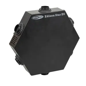 Showtec Showtec | 30748 | Edison Star E6 | DMX LED dimmer met 6x E27-fitting