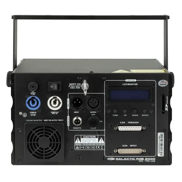 Showtec Showtec | 51346 | Galactic RGB-2000 | 2000-mW Full Colour Laser met ILDA