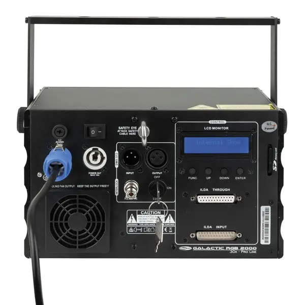 Showtec Showtec | 51346 | Galactic RGB-2000 | 2000-mW Full Colour Laser met ILDA