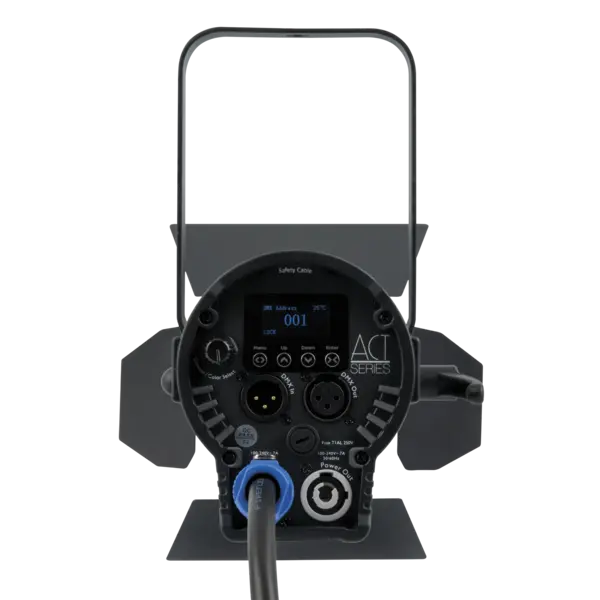 Showtec Showtec | 34014 | ACT Fresnel 50 RGBAL | Projecteur Fresnel LED de théâtre RGBAL 50 W compact