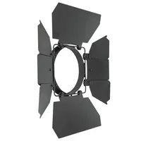 Showtec Showtec | 33161 | Barndoor for Performer 2500 Fresnel | scherp-omlijnde achtbladige metalen barndoor | Kleur: Zwart