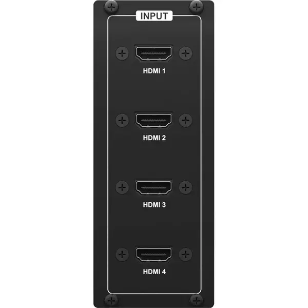 Arkaos Arkaos | 102224 | VS4 Input card - 4x HDMI 1.4 | includes backplate