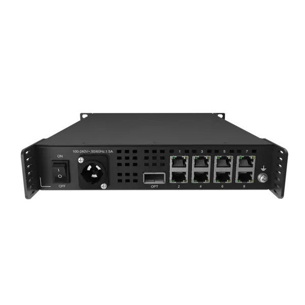 Novastar Novastar | 101595 | CVT8-5G-S | Convertisseur fibre vers 8 ports Ethernet 5G