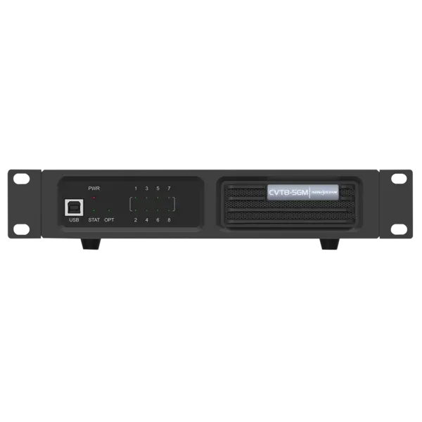 Novastar Novastar | 101596 | CVT8-5G-M | Glasvezel naar 8x 5G Ethernet omvormer