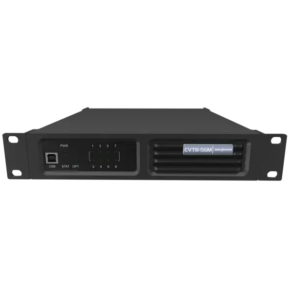 Novastar Novastar | 101596 | CVT8-5G-M | Fibre to 8x 5G Ethernet converter