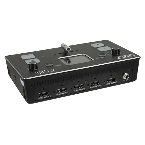 DMT DMT | 101285 | D1 Mini Video Switcher | 4-ingangen video switcher