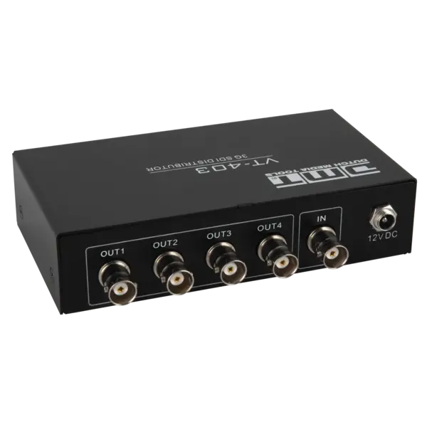 DMT DMT | 101273 | VT403 - 3G SDI Distributor 1x4 | 1 entrée, 4 sorties