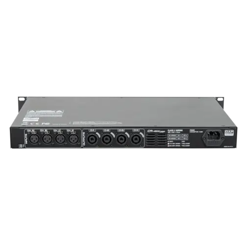 DAP DAP | D4515 | CA-4500 DSP | Compact 4-channel amplifier (4x 500 W) - DSP driven