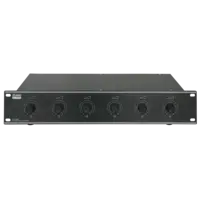 DAP DAP | D6538 | VCR-650 | 6 x 50 W rackmount 100 V volumeregelaar