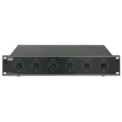 DAP DAP | D6538 | VCR-650 | 6 x 50 W rackmount 100 V volume controller DAP | D6538 | VCR-650 | 6 x 50 W rackmount 100 V volume controller