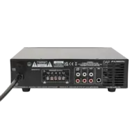 DAP DAP | D6170 | PA-380TU 80 W 100 V Amplifier | Bluetooth 5.0, USB, Microfoon (6.3 mm jack), AUX (RCA/tulp) en FM radio