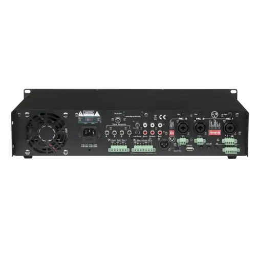 DAP DAP | D6154 | ZA-9250TU | 250 W 100 V 4-Zone Mixer Amplifier