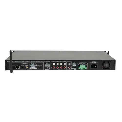 DAP DAP | D6175 | PA-5500TU | 1U Internet radio with 460 W Amp, DAB+, FM, BT 4.2, and network audio player