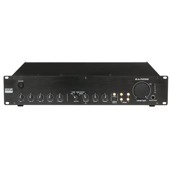 DAP DAP | D6152 | ZA-7250 | Mélangeur amplificateur à 4 zones de 250 W, 100 V