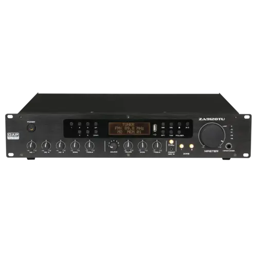 DAP DAP | D6153 | ZA-9120TU | 120 W 100 V 2-Zone Mixer Amplifier