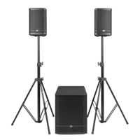 DAP DAP | D3761 | Pure Club 15 | 15"+ 8" Ensemble d’enceintes actives