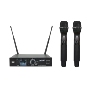 DAP DAP | D1479B | EDGE EHS-2 | Draadloze tweevoudige handmicrofoonset | 610-670 mHz