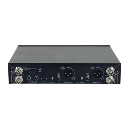 DAP DAP | D1480B | EDGE EBS-2 | Système d’émetteurs ceinture double sans fil - 610-670 MHz