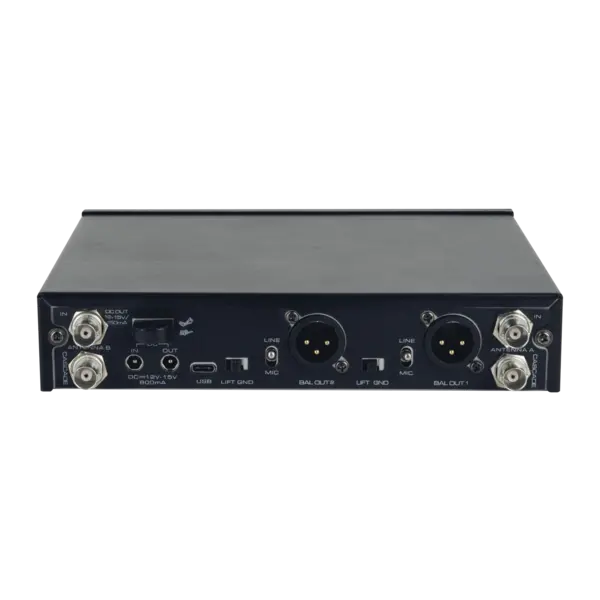 DAP DAP | D1480B | EDGE EBS-2 | Système d’émetteurs ceinture double sans fil - 610-670 MHz