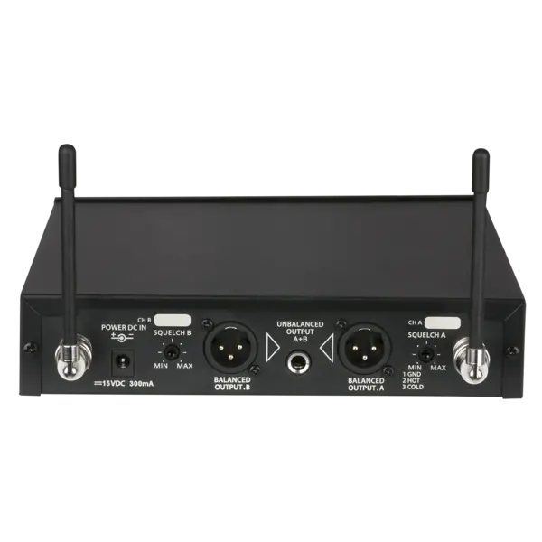 DAP DAP | D1464 | COM-42 | Wireless 2-Channel Handheld System