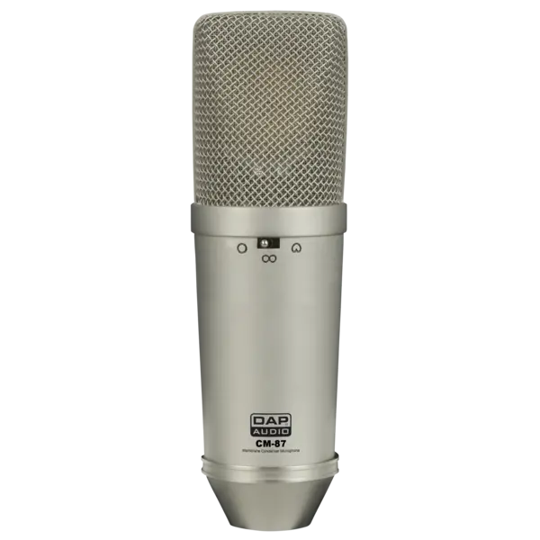 DAP DAP | D1365 | CM-87 | Microphone studio à condensateur FET à large membrane